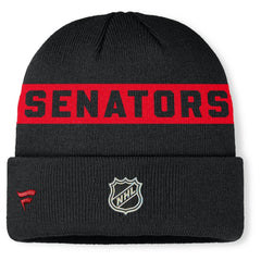 Ottawa Senators Fanatics Authentic Pro Rink Cuffed Knit Hat For Sale