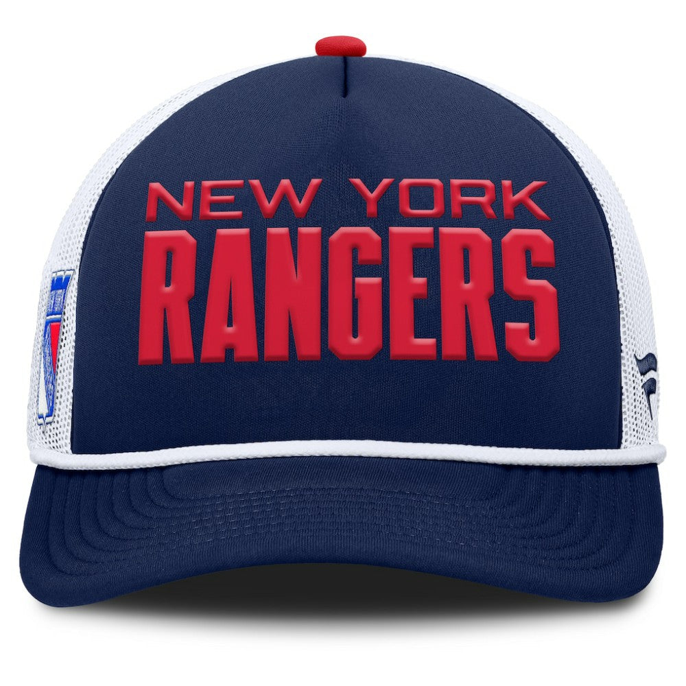 New York Rangers Fanatics Authentic Pro Rink A-Frame Adjustable Hat For Sale