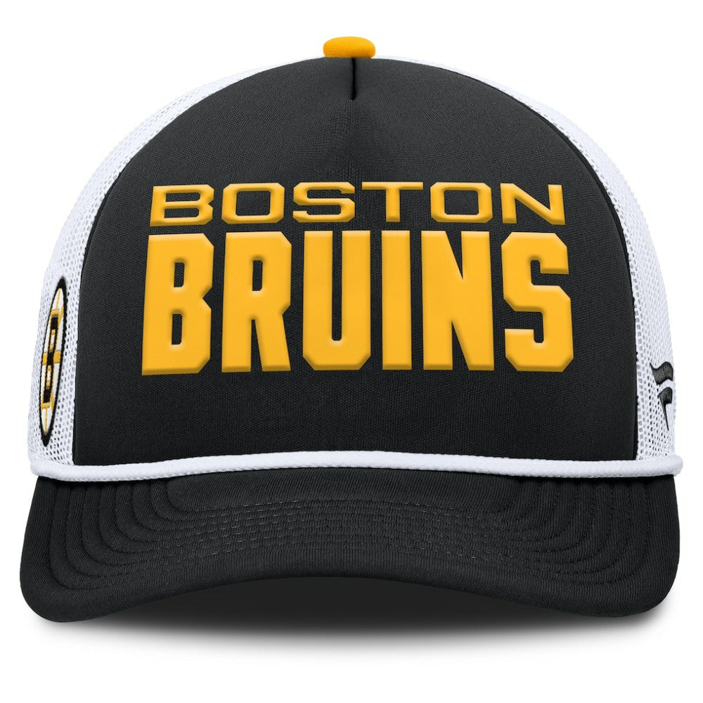 Boston Bruins Fanatics Authentic Pro Rink A-Frame Adjustable Hat Discount