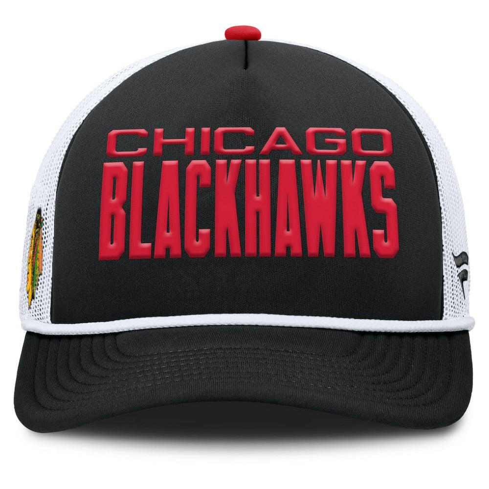 Chicago Blackhawks Fanatics Authentic Pro Rink A-Frame Adjustable Hat On Sale