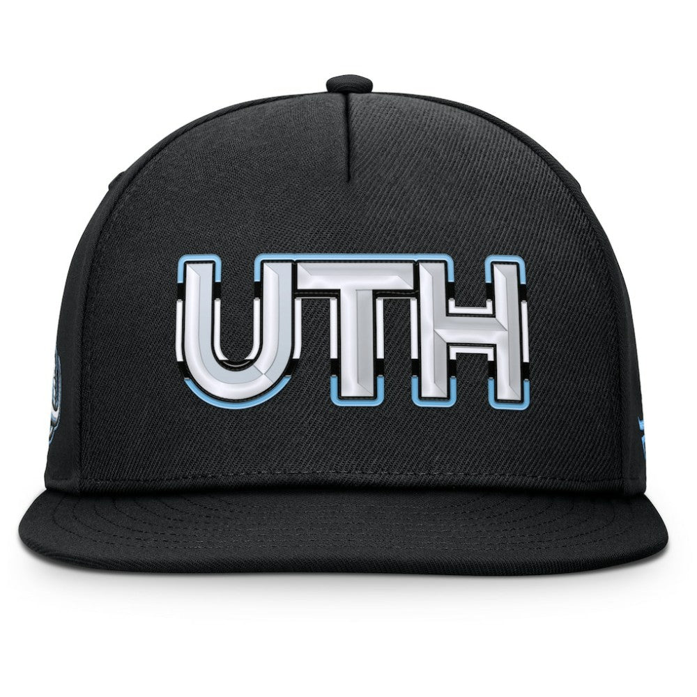Utah Mammoth Fanatics Authentic Pro Rink Team Code Snapback Hat Sale
