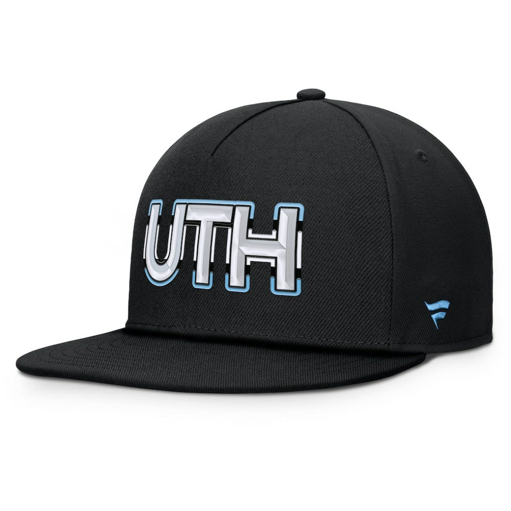Utah Mammoth Fanatics Authentic Pro Rink Team Code Snapback Hat Sale