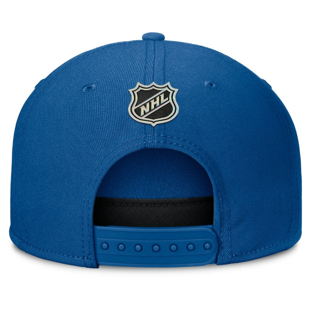 St. Louis Blues Fanatics Authentic Pro Rink Team Code Snapback Hat Online