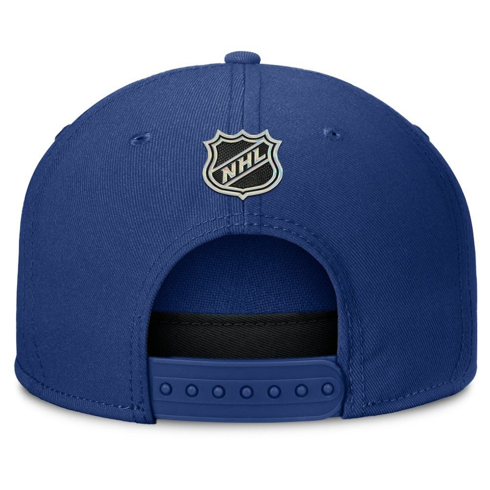Tampa Bay Lightning Fanatics Authentic Pro Rink Team Code Snapback Hat For Sale