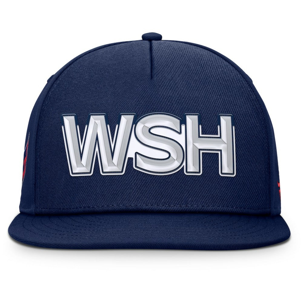 Washington Capitals Fanatics Authentic Pro Rink Team Code Snapback Hat Sale
