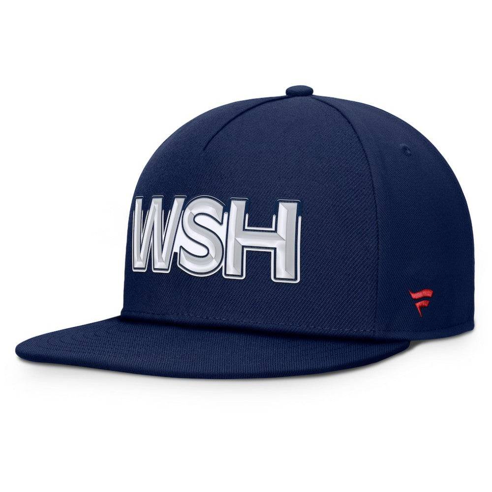 Washington Capitals Fanatics Authentic Pro Rink Team Code Snapback Hat Sale