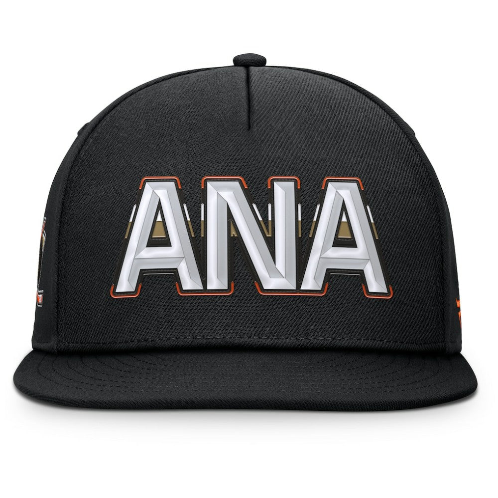 Anaheim Ducks Fanatics Authentic Pro Rink Team Code Snapback Hat Sale