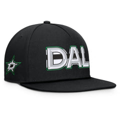 Dallas Stars Fanatics Authentic Pro Rink Team Code Snapback Hat Sale