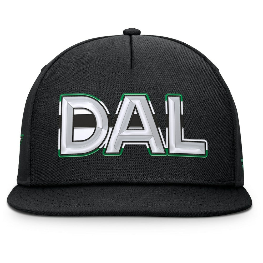 Dallas Stars Fanatics Authentic Pro Rink Team Code Snapback Hat Sale