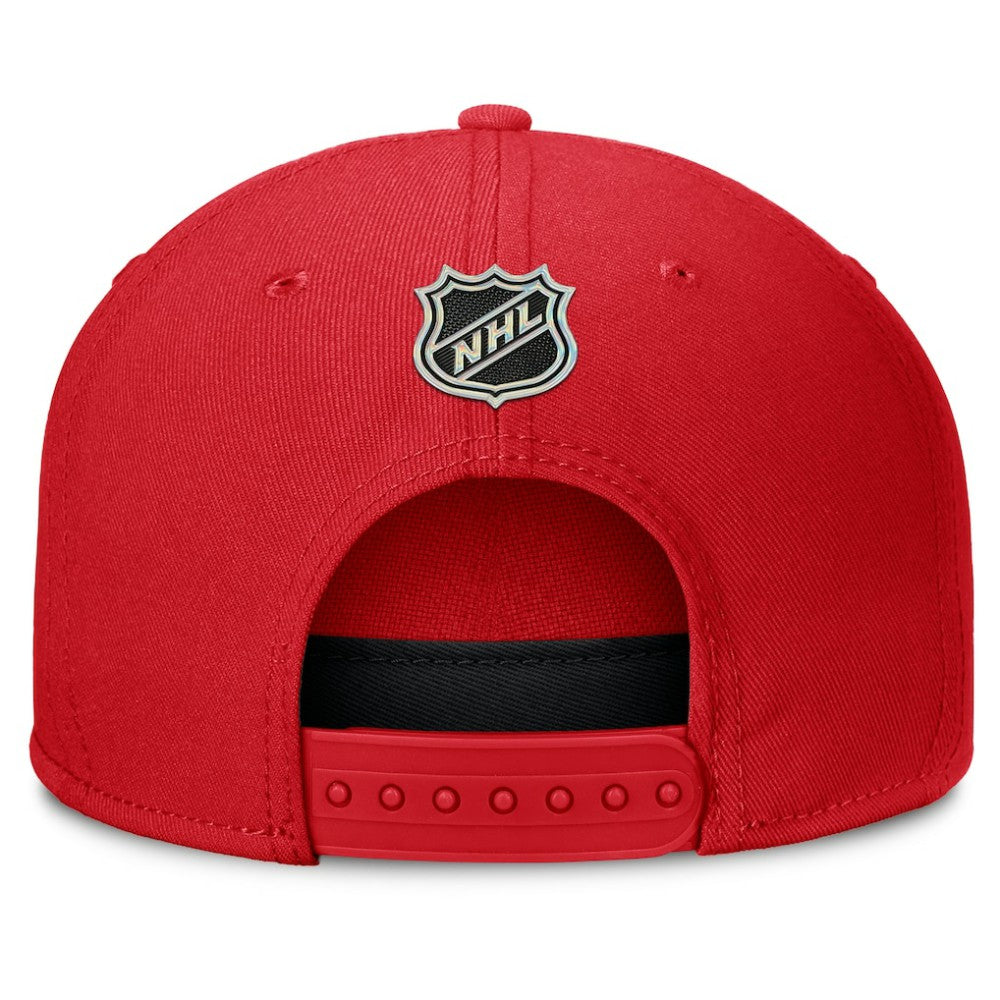 Detroit Red Wings Fanatics Authentic Pro Rink Team Code Snapback Hat Sale