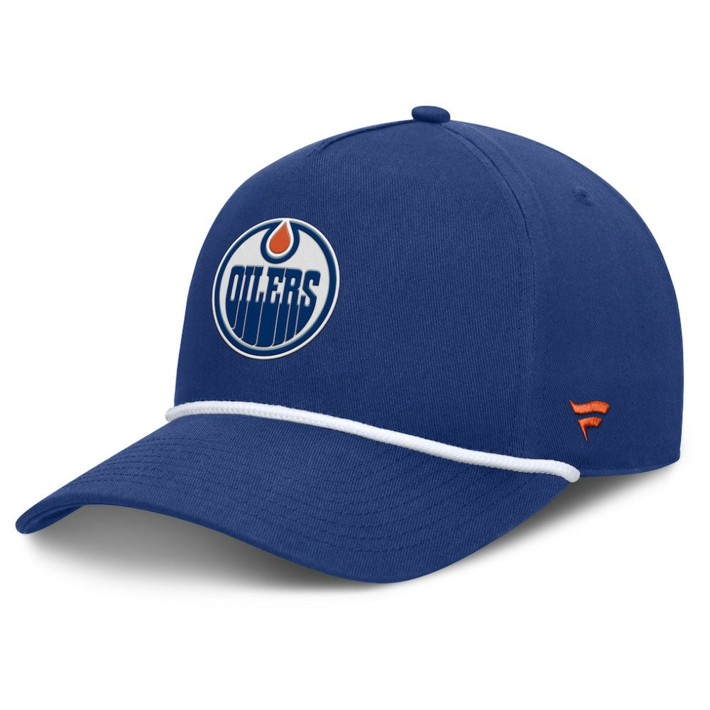 Edmonton Oilers Fanatics Authentic Pro Rink Roper A-Frame Adjustable Hat Discount