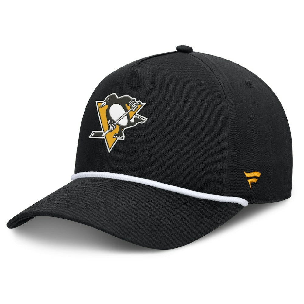 Pittsburgh Penguins Fanatics Authentic Pro Rink Roper A-Frame Adjustable Hat On Sale