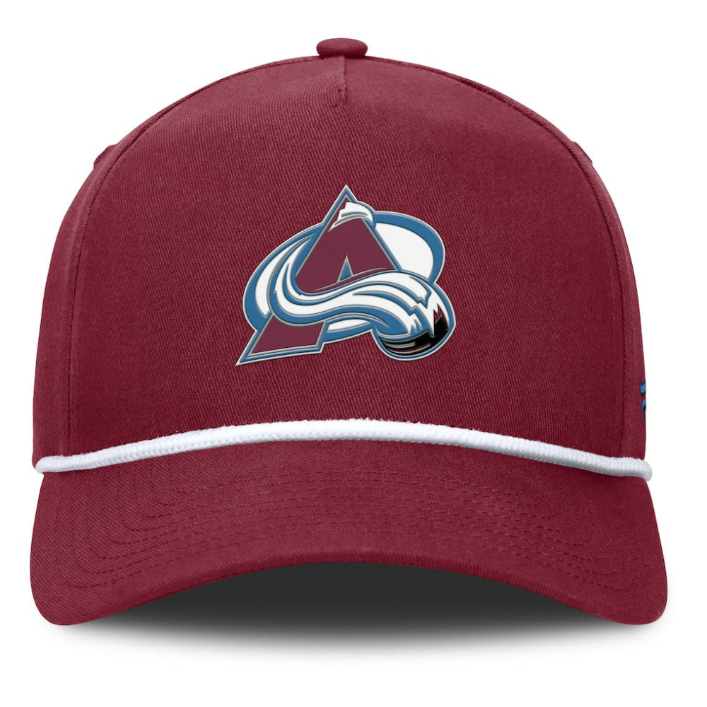 Colorado Avalanche Fanatics Authentic Pro Rink Roper A-Frame Adjustable Hat For Sale