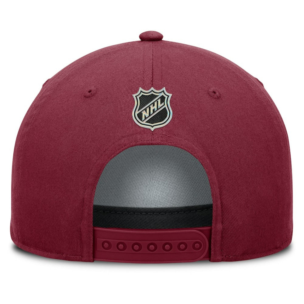 Colorado Avalanche Fanatics Authentic Pro Rink Roper A-Frame Adjustable Hat For Sale