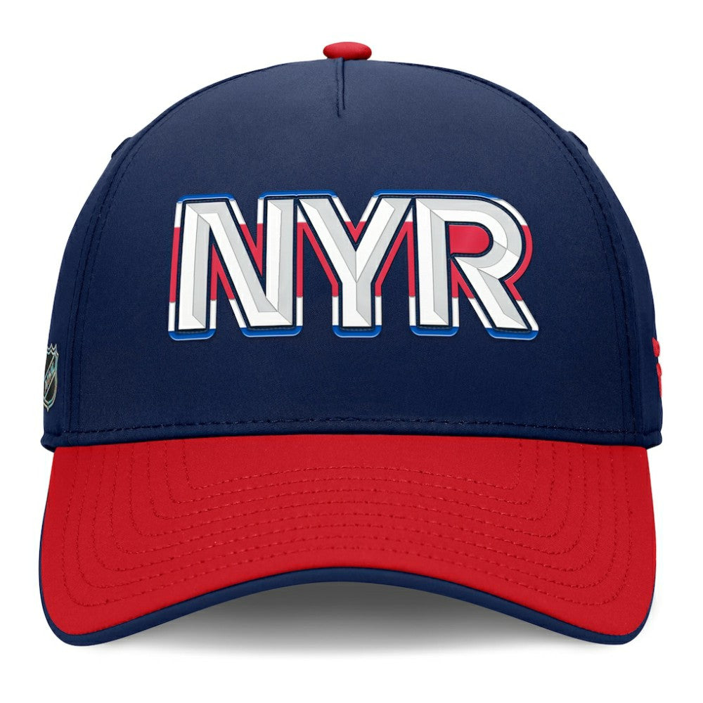 New York Rangers Fanatics Authentic Pro Rink Team Code Flex Hat Sale
