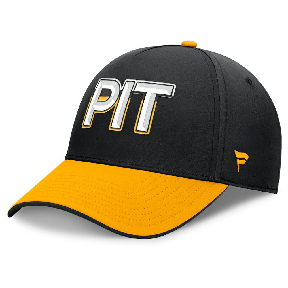 Pittsburgh Penguins Fanatics Authentic Pro Rink Team Code Flex Hat Discount