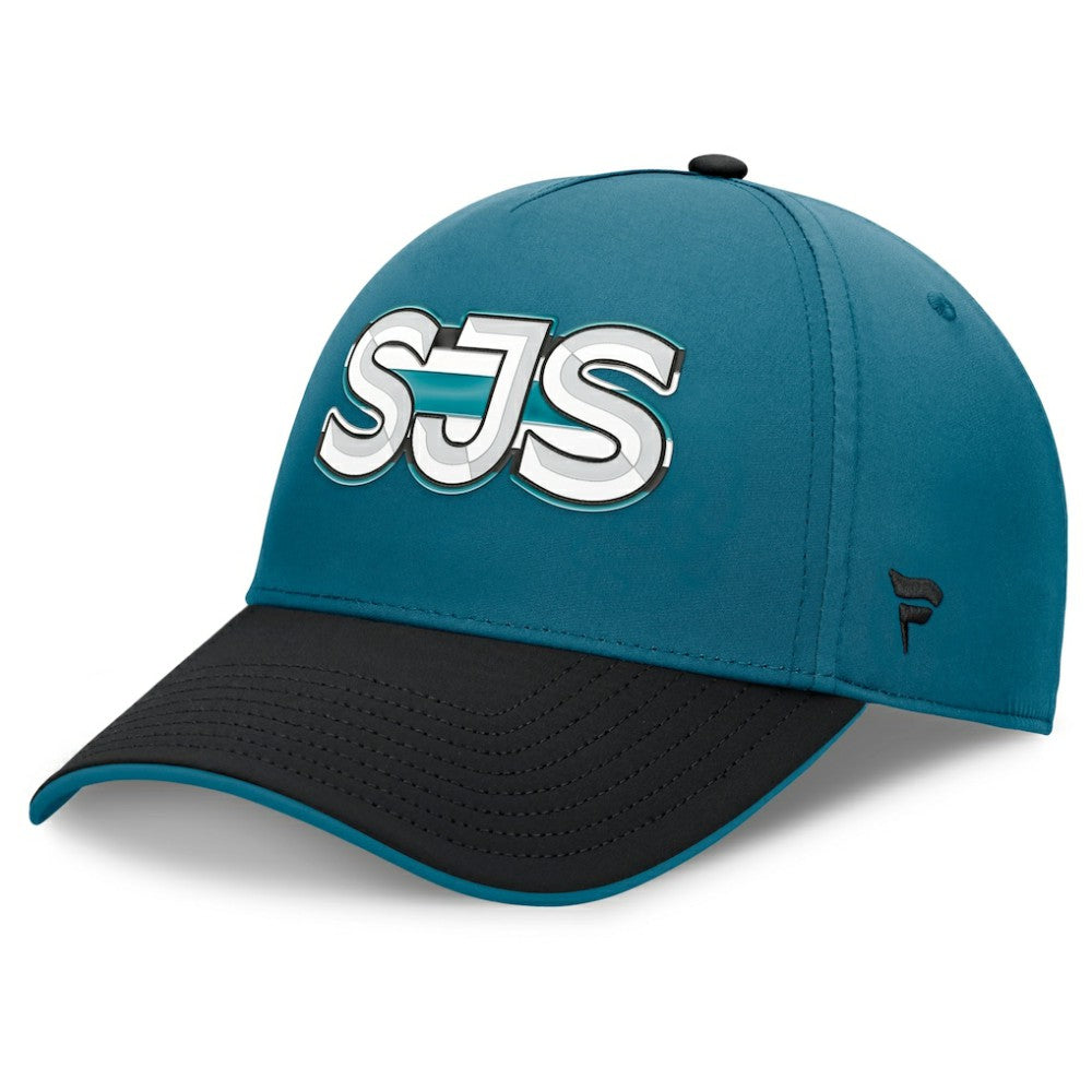 San Jose Sharks Fanatics Authentic Pro Rink Team Code Flex Hat Online