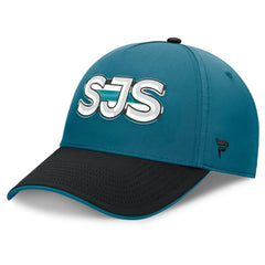 San Jose Sharks Fanatics Authentic Pro Rink Team Code Flex Hat Online