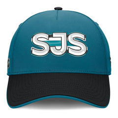 San Jose Sharks Fanatics Authentic Pro Rink Team Code Flex Hat Online