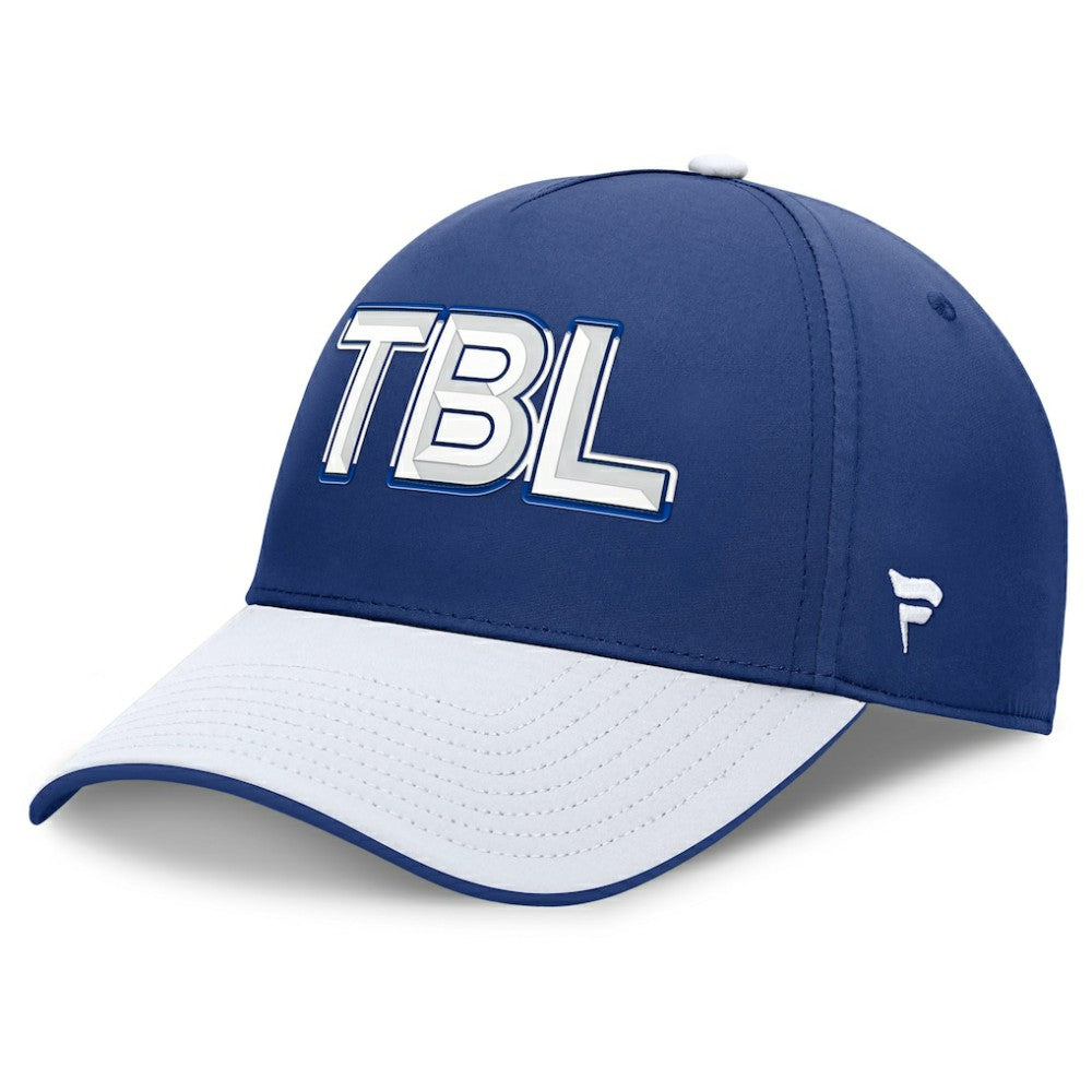 Tampa Bay Lightning Fanatics Authentic Pro Rink Team Code Flex Hat For Sale