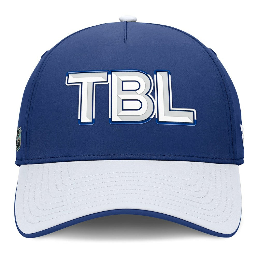 Tampa Bay Lightning Fanatics Authentic Pro Rink Team Code Flex Hat For Sale