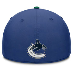 Vancouver Canucks Fanatics Authentic Pro Rink Team Code Flex Hat For Sale