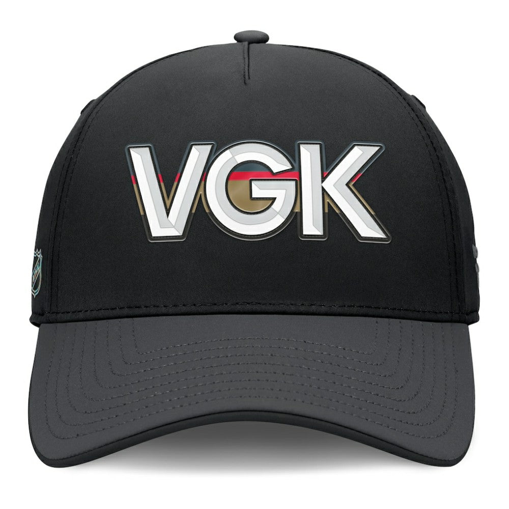 Vegas Golden Knights Fanatics Authentic Pro Rink Team Code Flex Hat Sale