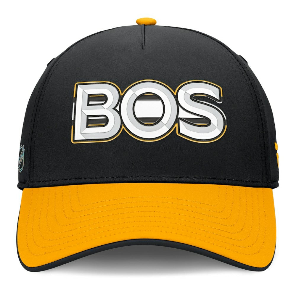 Boston Bruins Fanatics Authentic Pro Rink Team Code Flex Hat Online