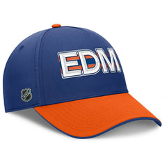 Edmonton Oilers Fanatics Authentic Pro Rink Team Code Flex Hat Online