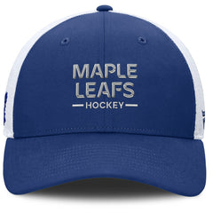 Toronto Maple Leafs Fanatics Authentic Pro Rink Lockup Adjustable Trucker Hat Sale