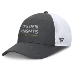 Vegas Golden Knights Fanatics Authentic Pro Rink Lockup Adjustable Trucker Hat For Sale