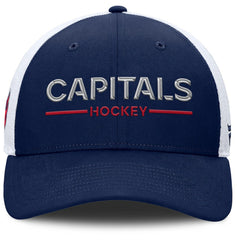 Washington Capitals Fanatics Authentic Pro Rink Lockup Adjustable Trucker Hat Outlet