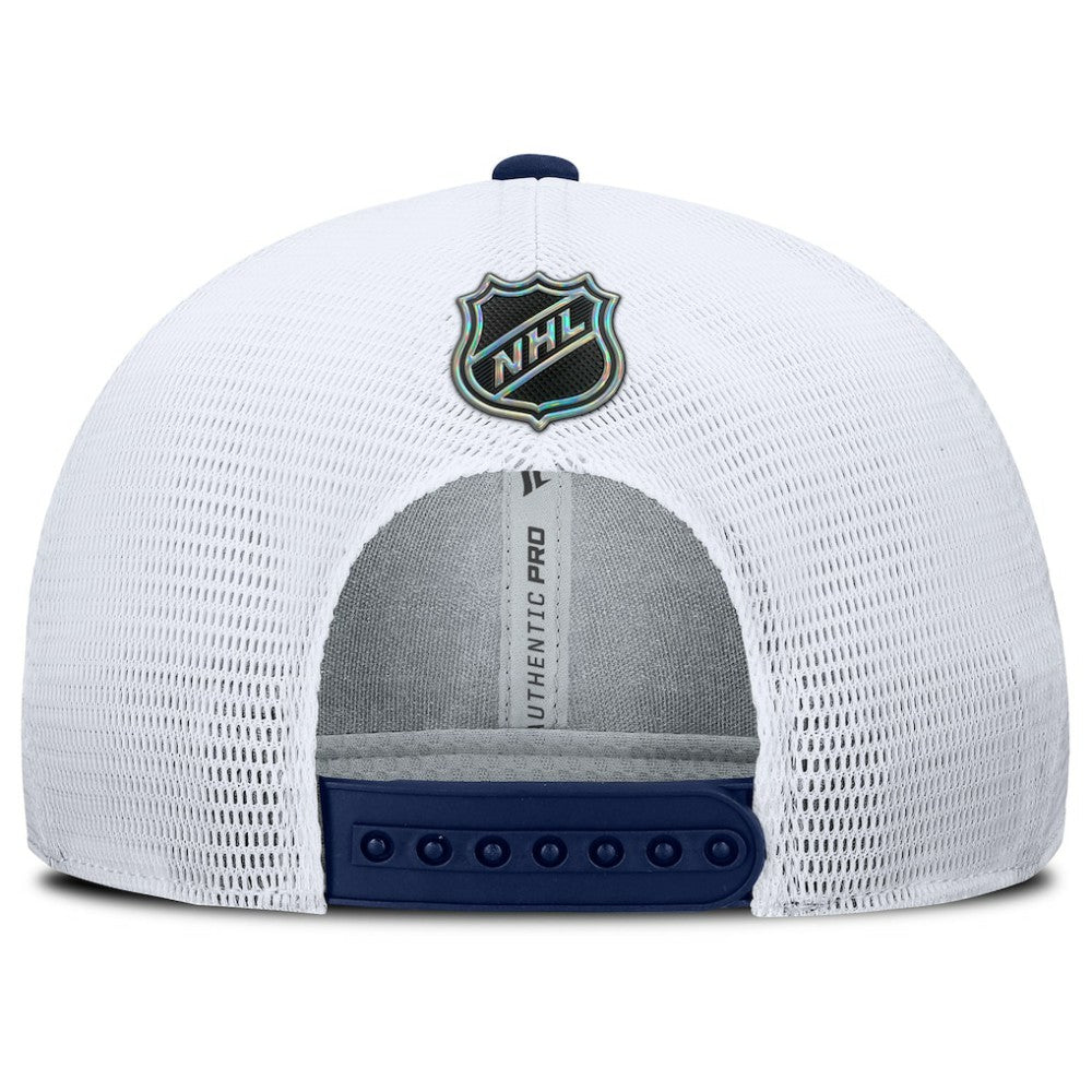 Washington Capitals Fanatics Authentic Pro Rink Lockup Adjustable Trucker Hat Outlet