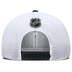 Pittsburgh Penguins Fanatics Authentic Pro Rink Lockup Adjustable Trucker Hat For Sale