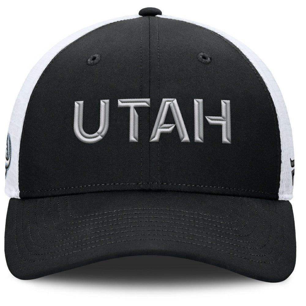 Utah Mammoth Fanatics Authentic Pro Rink Lockup Adjustable Trucker Hat On Sale