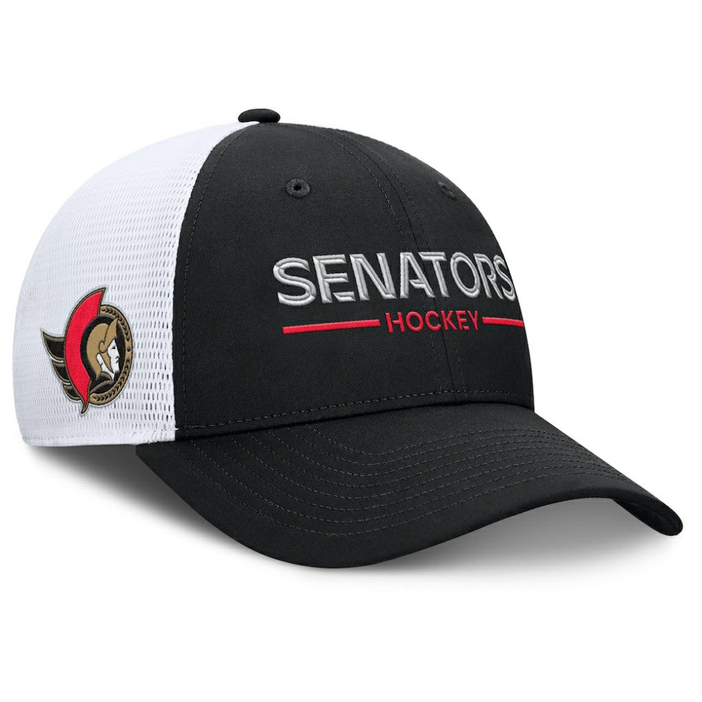 Ottawa Senators Fanatics Authentic Pro Rink Lockup Adjustable Trucker Hat Sale