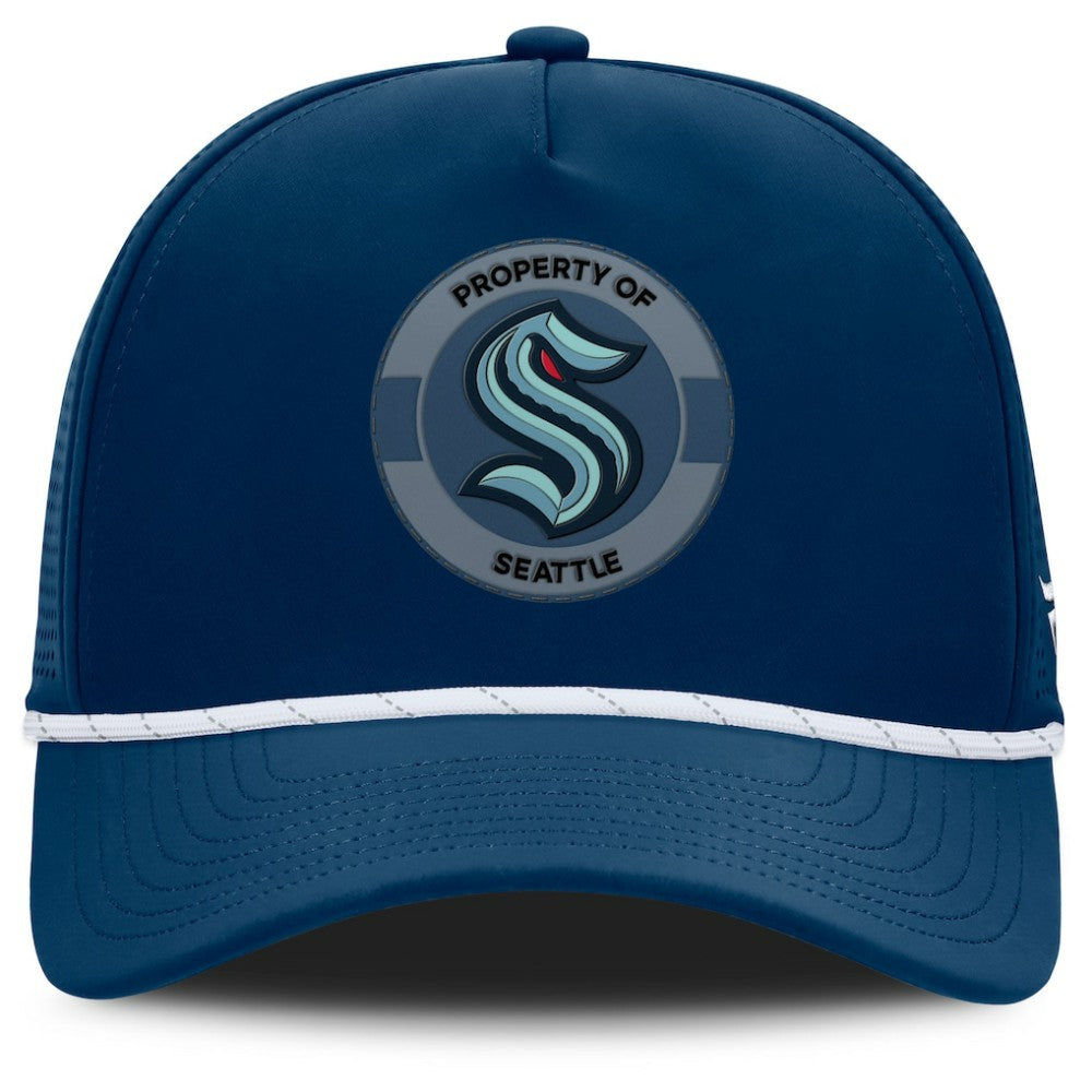 Seattle Kraken Fanatics Authentic Pro Rink Adjustable Hat On Sale