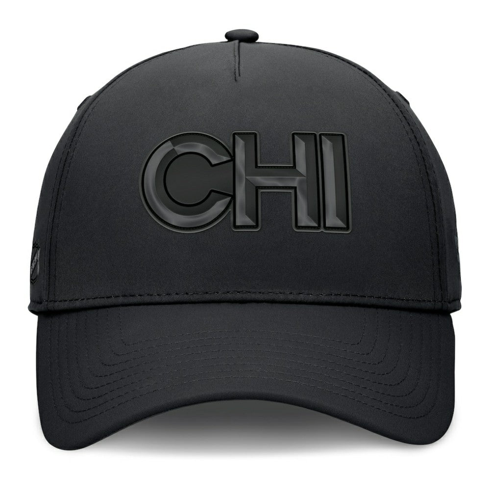 Chicago Blackhawks Fanatics Authentic Pro Road Team Code Flex Hat For Sale