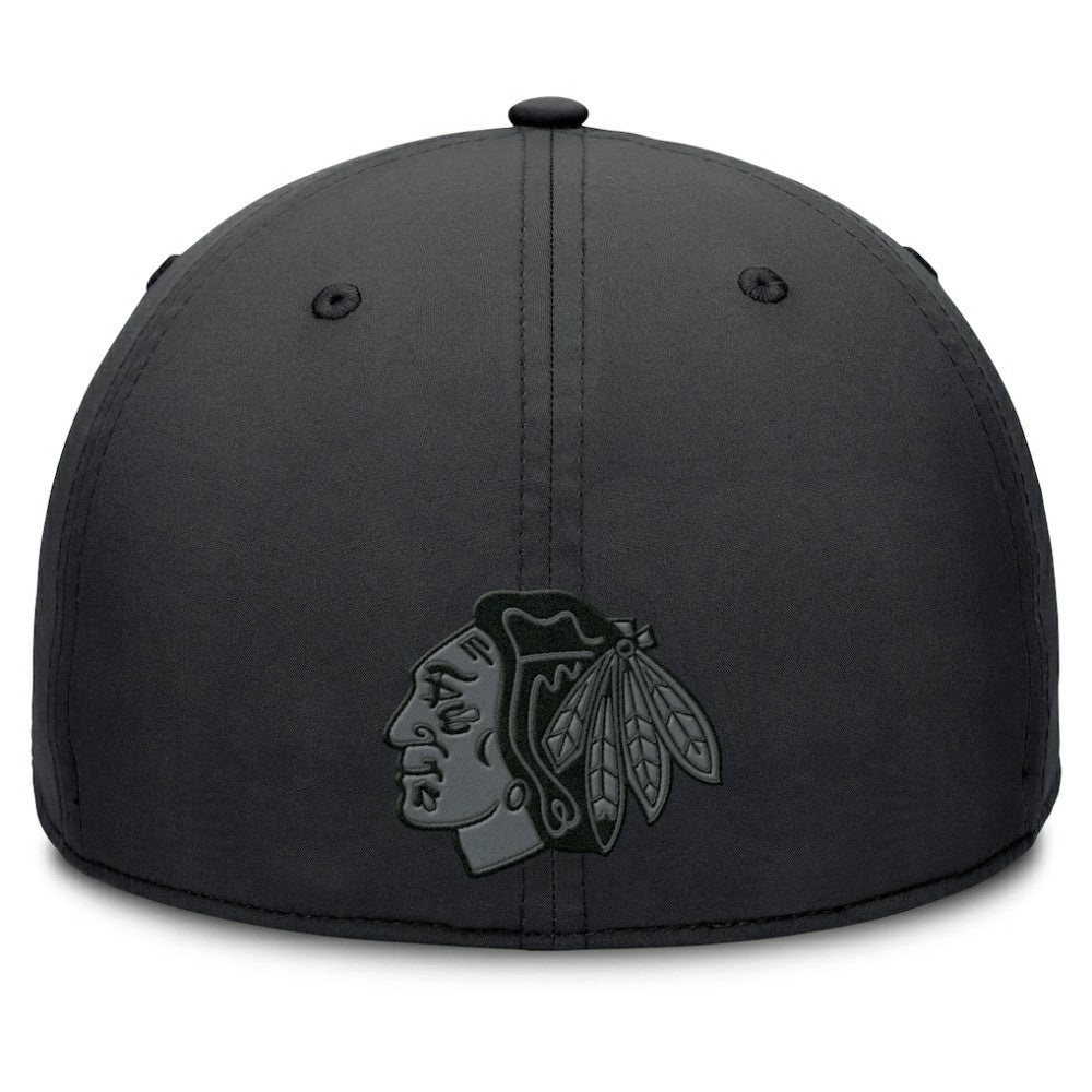 Chicago Blackhawks Fanatics Authentic Pro Road Team Code Flex Hat For Sale