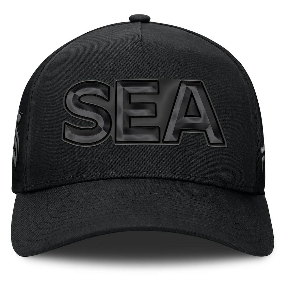Seattle Kraken Fanatics Authentic Pro Road Team Code Trucker Adjustable Hat Outlet