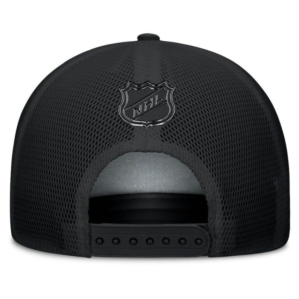 Seattle Kraken Fanatics Authentic Pro Road Team Code Trucker Adjustable Hat Outlet