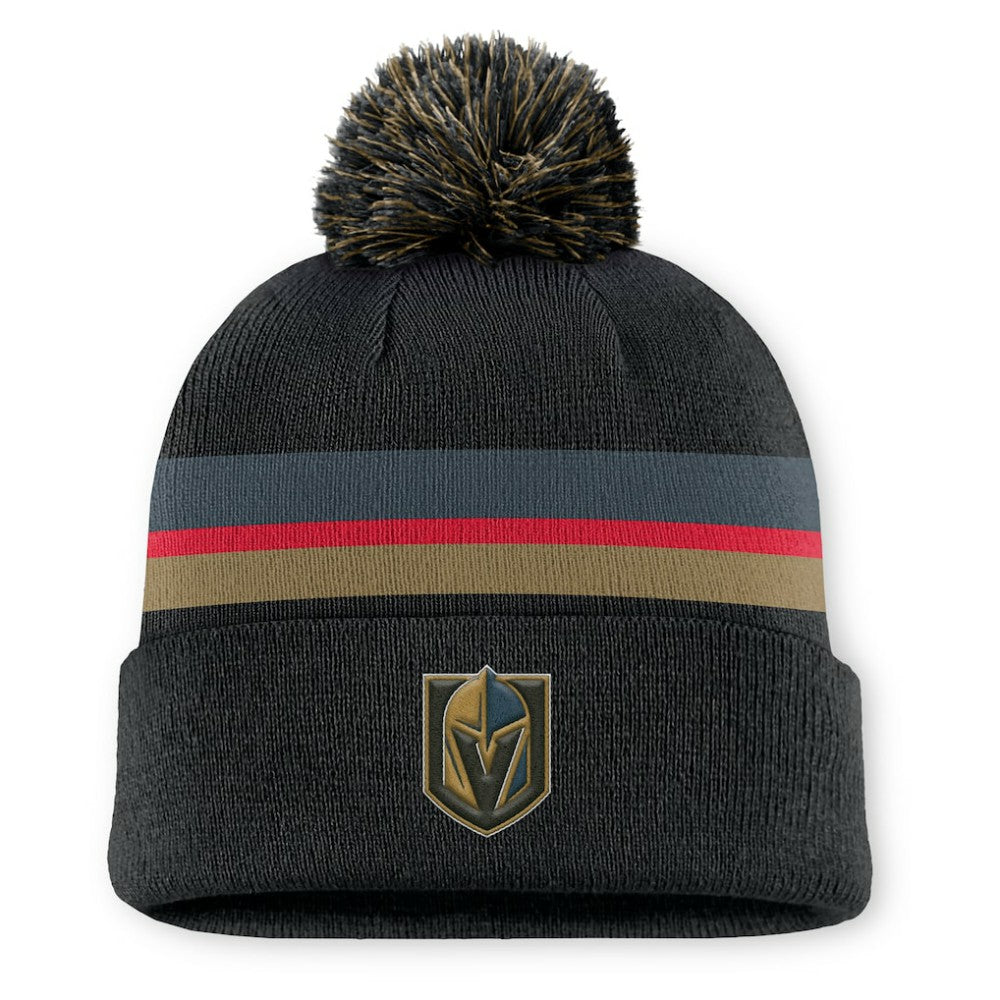 Vegas Golden Knights Fanatics Authentic Pro Rink Cuffed Knit Hat with Pom Online
