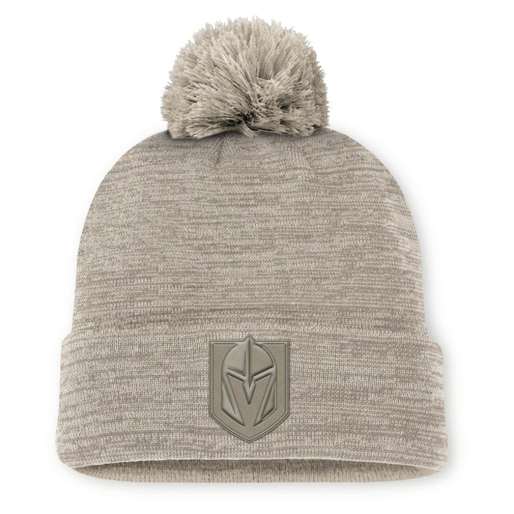 Vegas Golden Knights Fanatics Authentic Pro Road Cuffed Knit Hat with Pom Online