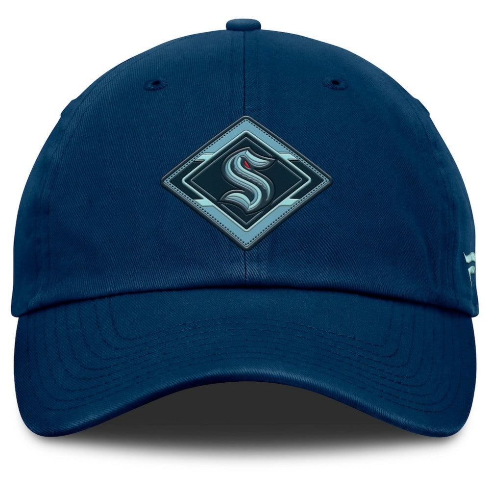 Seattle Kraken Fanatics Women's Authentic Pro Rink Adjustable Hat On Sale