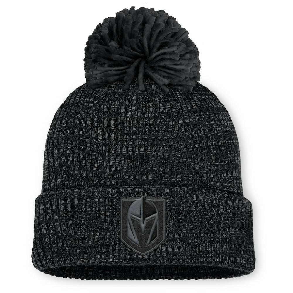 Vegas Golden Knights Fanatics Women's Authentic Pro Road Cuffed Knit Hat with Pom Sale
