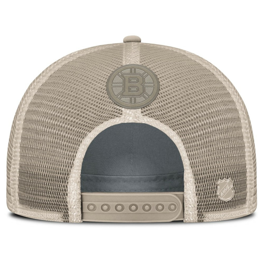 Boston Bruins Fanatics Women's Authentic Pro Road Trucker Adjustable Hat Discount