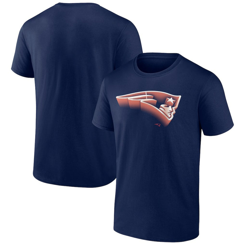 New England Patriots  Chrome Dimension T-Shirt