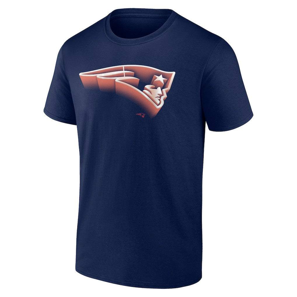 New England Patriots  Chrome Dimension T-Shirt