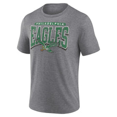 Philadelphia Eagles  Warped Block Tri-Blend T-Shirt