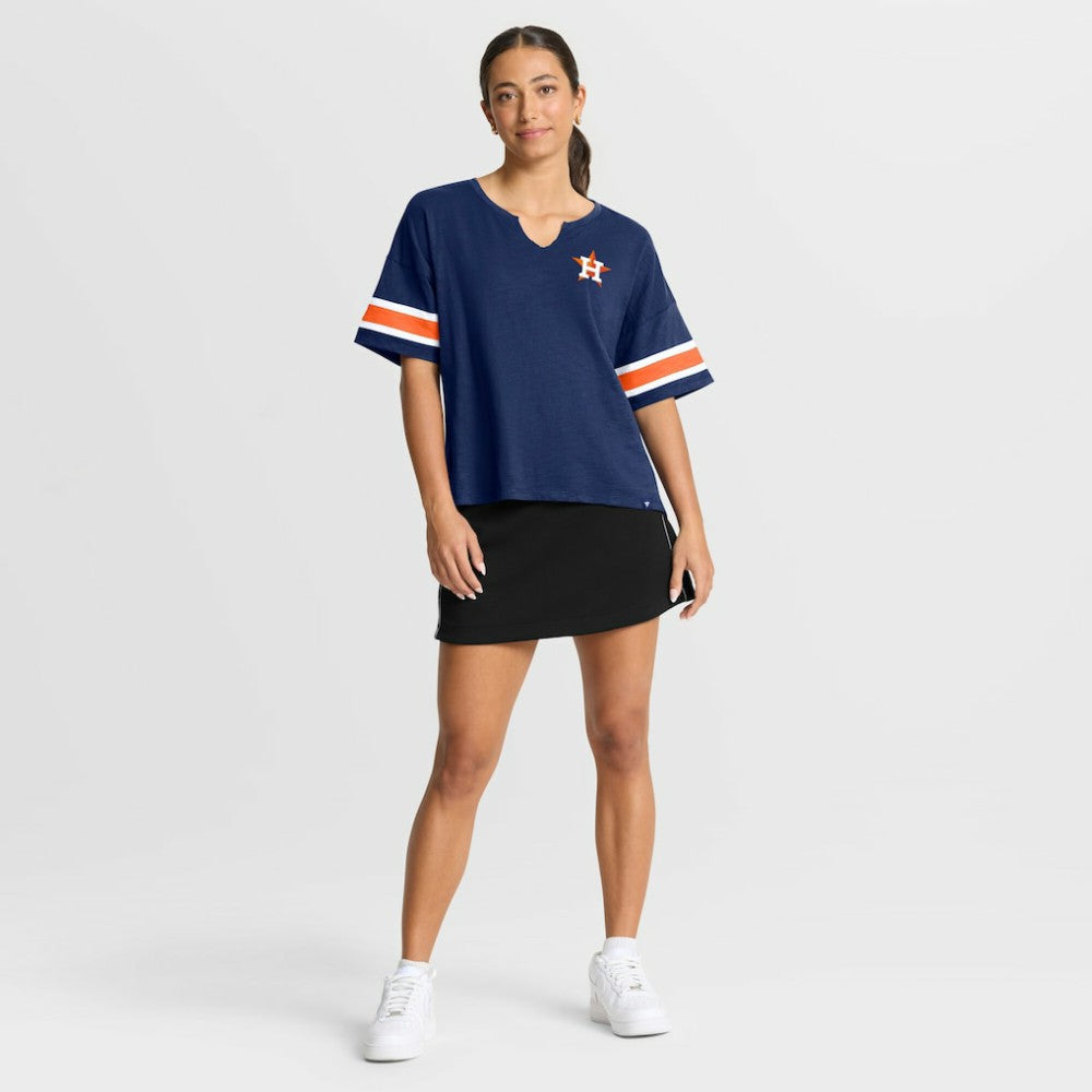 Houston Astros Fanatics Women's Curl Route T-Shirt | MLB Online